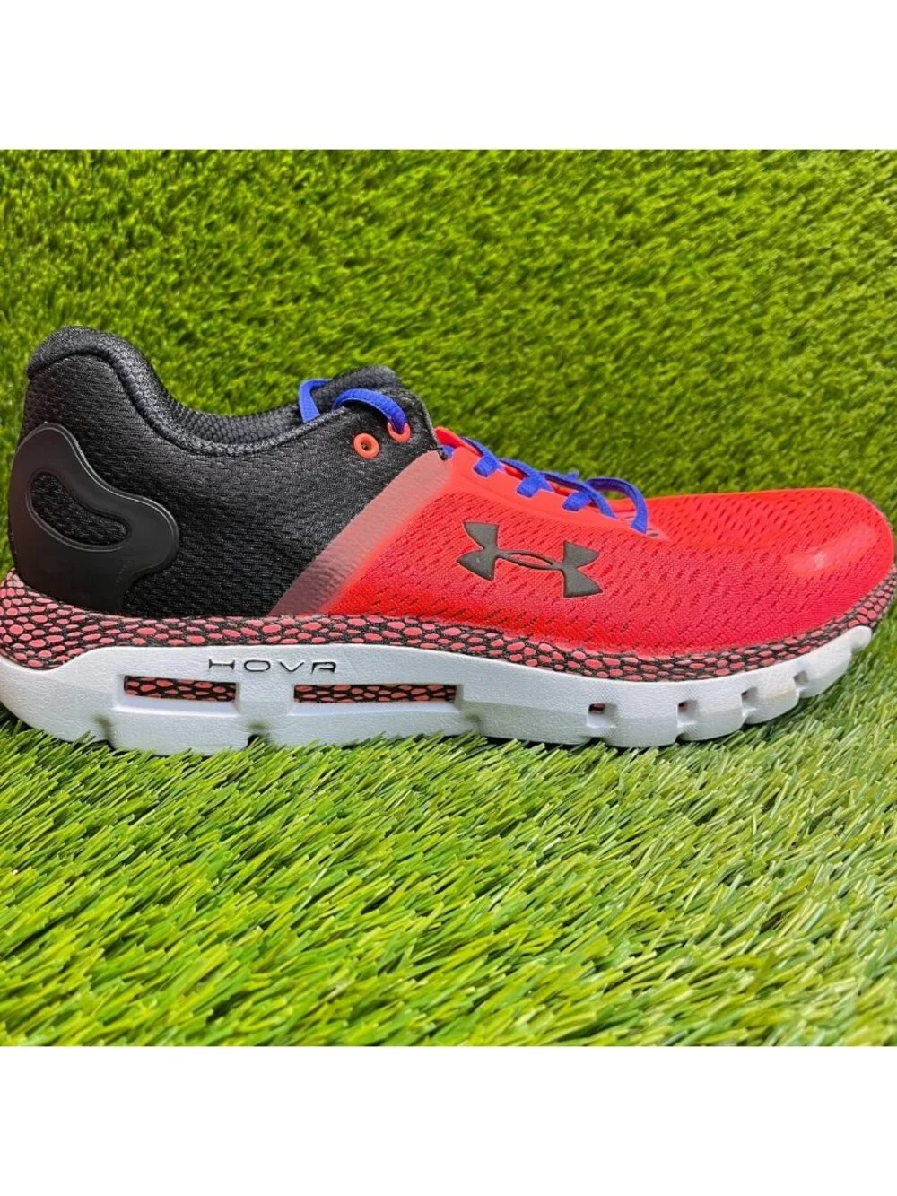 Under Armour Hovr Infinite 2 Mens Size 11 Red Black White Running Shoes Sneakers